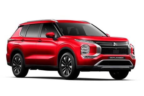 Red 2025 Mitsubishi Outlander Wagon Ls 7 Seat (2Wd)