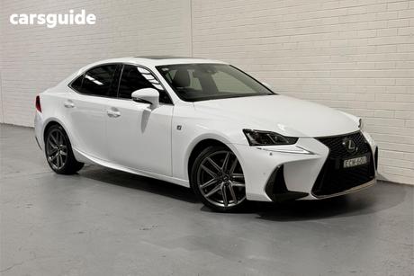 White 2019 Lexus IS300 Sedan F Sport