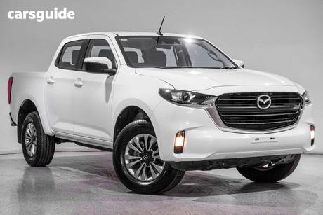 White 2023 Mazda BT-50 Dual Cab Pick-up Xt (4X4)
