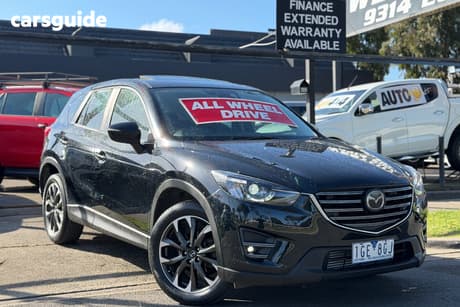 Black 2015 Mazda CX-5 Wagon Akera (4X4)