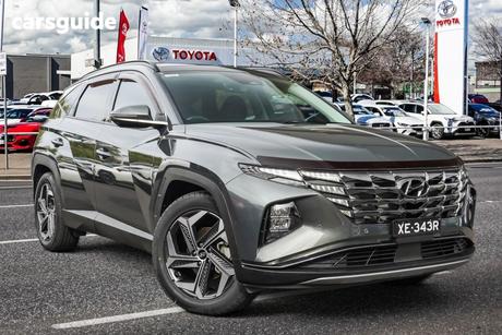 Green 2022 Hyundai Tucson Wagon Highlander (Awd)