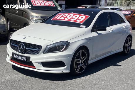 White 2014 Mercedes-Benz A250 Hatchback Sport