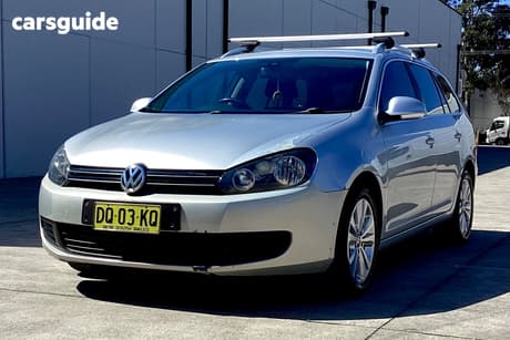 Silver 2010 Volkswagen Golf Wagon 118 Tsi Comfortline