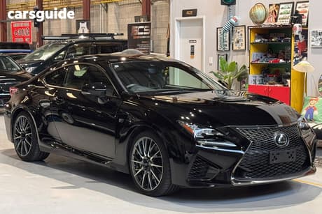 Black 2014 Lexus RC F Coupe