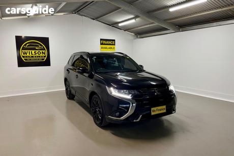 Black 2018 Mitsubishi Outlander Wagon Black Edition 7 Seat (2Wd)
