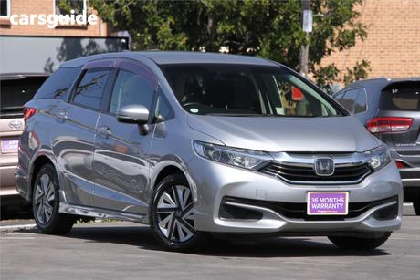 Silver 2018 Honda Shuttle SUV SENSING (HYBRID)