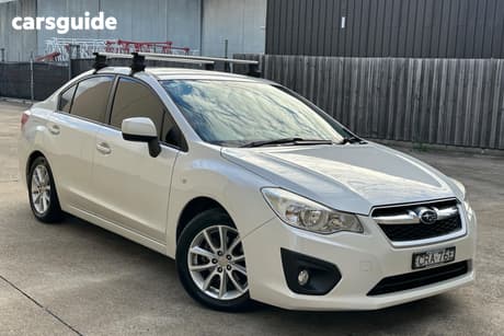 White 2014 Subaru Impreza Sedan 2.0I-L (Awd)