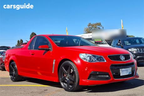Red 2013 Holden UTE Utility Ss