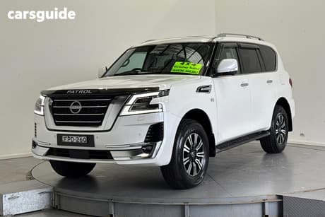 White 2025 Nissan Patrol Wagon Ti-L (4X4)