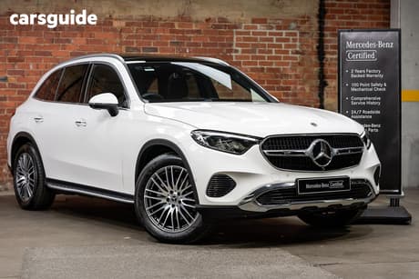 White 2025 Mercedes-Benz GLC200 Wagon 4Matic