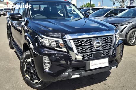 Black 2024 Nissan Navara Dual Cab Pick-up St-X (4X2) Leather/Sunroof