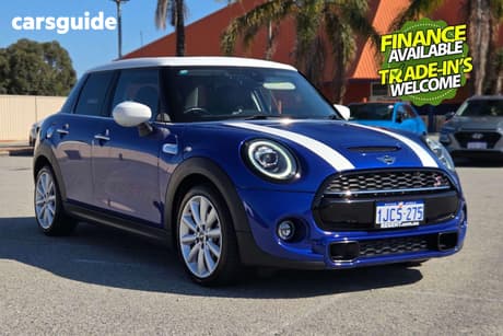 Blue 2020 Mini Cooper Hatchback S 5D Hatch