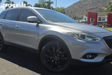 Silver 2015 Mazda CX-9 Wagon Luxury (Fwd)
