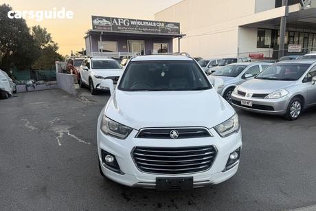White 2017 Holden Captiva Wagon 7 Ltz (Awd)