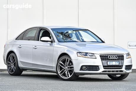 Silver 2009 Audi A4 Sedan 2.0 Tfsi Quattro