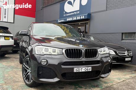Grey 2016 BMW X4 Coupe Xdrive 20I