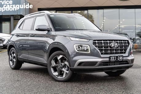 Grey 2026 Hyundai Venue Wagon Elite (Black) Sunroof