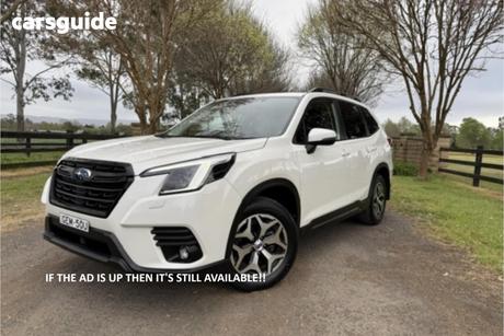 White 2024 Subaru Forester Wagon 2.5I (Awd)