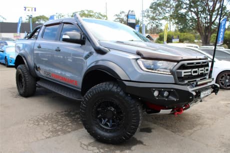 Grey 2018 Ford Ranger Double Cab Pick Up Raptor 2.0 (4X4)