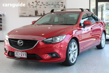 Red 2014 Mazda 6 Sedan Atenza
