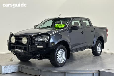 Grey 2021 Isuzu D-MAX Cab Chassis Sx (4X4)