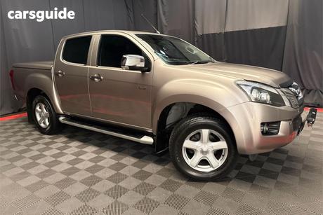 Grey 2014 Isuzu D-MAX Crew Cab Utility Ls Hi-Ride (4X2)
