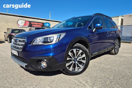 Blue 2016 Subaru Outback Wagon 2.5I Premium