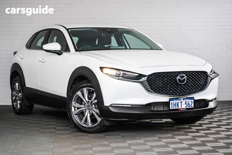 White 2021 Mazda CX-30 Wagon G20 Evolve (Fwd)