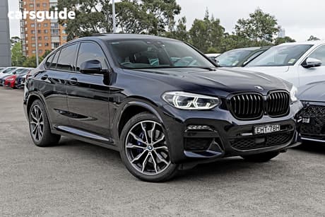 Blue 2020 BMW X4 Coupe Xdrive30I M Sport