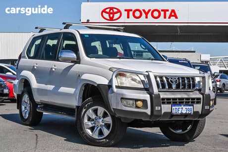 White 2005 Toyota Landcruiser Prado Wagon Gxl (4X4)