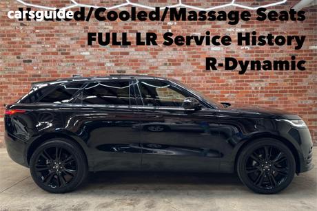 Black 2017 Land Rover Range Rover Velar Wagon P250 R-Dynamic Hse