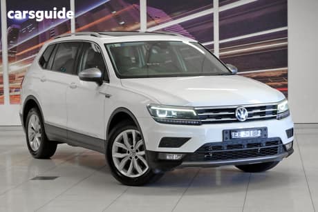 White 2019 Volkswagen Tiguan Wagon Allspace 132 Tsi Comfortline
