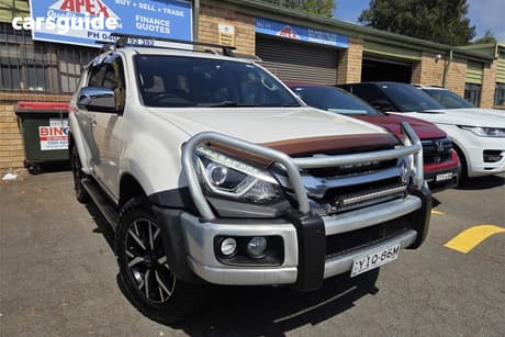 White 2019 Isuzu MU-X Wagon Ls-U (4X4)