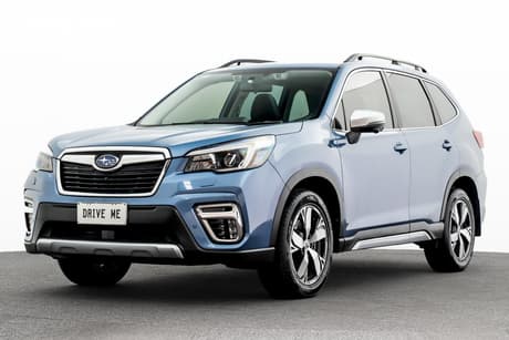 Blue 2021 Subaru Forester Wagon 2.5I-S (Awd)