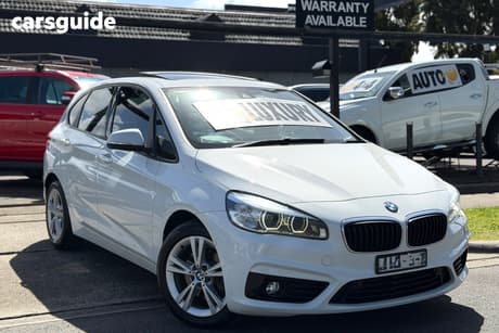 White 2015 BMW 218I Wagon Active Tourer Sport Line