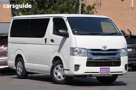 White 2017 Toyota HiAce Commercial DX GL (CAMPER KIT)