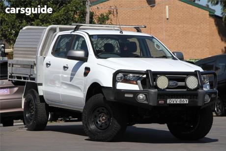 White 2018 Ford Ranger Dual Cab Utility Xls 3.2 (4X4)