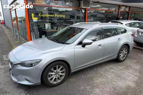 Silver 2016 Mazda 6 Wagon Touring