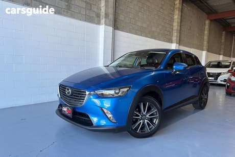 Blue 2015 Mazda CX-3 Wagon S Touring (Awd)