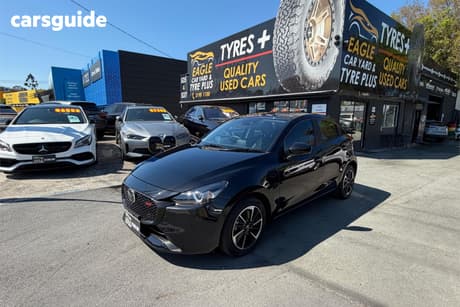 Black 2025 Mazda Mazda2 Hatchback G15 Gt