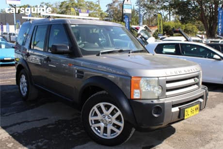 Grey 2007 Land Rover Discovery 3 Wagon Se
