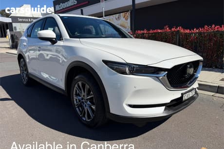 White 2019 Mazda CX-5 Wagon Akera (4X4)