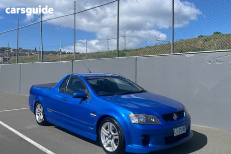 Blue 2009 Holden Commodore Utility Ss