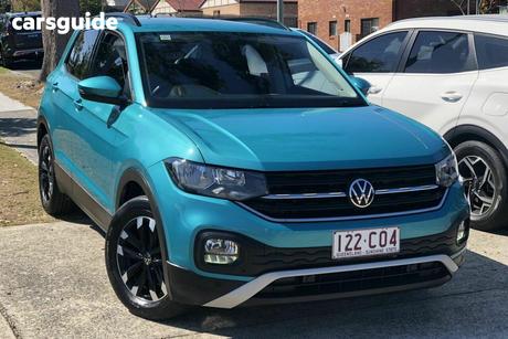Green 2021 Volkswagen T-Cross Wagon 85Tsi Life