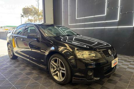 Black 2010 Holden Commodore Sedan Sv6