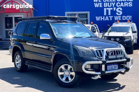 Black 2005 Toyota Landcruiser Prado Wagon Grande (4X4)