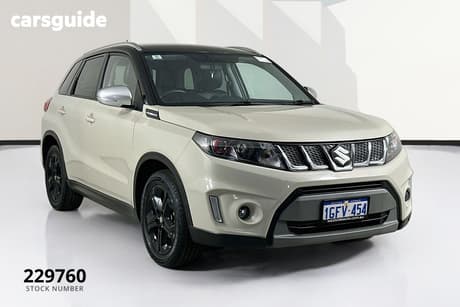 Black 2016 Suzuki Vitara Wagon S Turbo (Fwd)