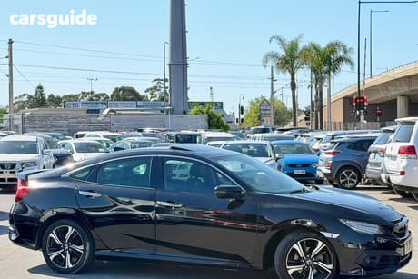 Black 2016 Honda Civic Sedan Rs