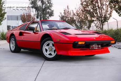 Red 1985 Ferrari 308 Sedan GTS QUATTRO VALVOLE R