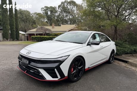 White 2025 Hyundai I30 Sedan N Premium With Sunroof